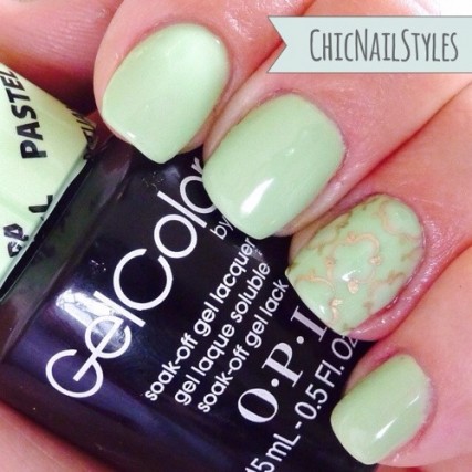 This is a perfect mint in my opinion. Very similar to Essie Mint Candy Apple. 